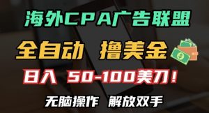 海外CPA全自动撸美金, 日入100+美刀，无脑操作，解放双手【揭秘】-风淘社