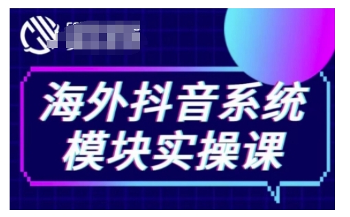 海外抖音Tiktok系统模块实操课,TK短视频带货,TK直播带货,TK小店端实操等-风淘社