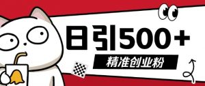 最新抖音引流创业粉,几分钟一个视频,非常暴力,小白直接可上手操作【揭秘】-风淘社