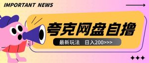 全网首发夸克网盘自撸玩法无需真机操作,云机自撸玩法2个小时收入200+【揭秘】-风淘社