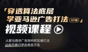 穿透算法底层,学亚马逊广告打法SP篇,从算法侧讲广告架构和实操打法,让你不再只学会表层方法-风淘社