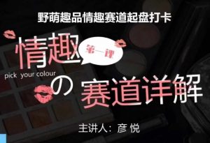 比高社群:情趣赛道训练营,野萌趣品情趣赛道起盘打卡,市场刚需项目-风淘社