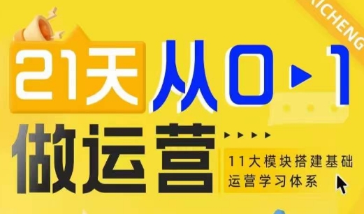 21天从0-1做运营,11大维度搭建基础运营学习体系-风淘社
