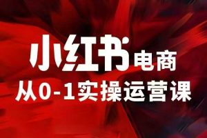 小红书电商运营，97节小红书vip内部课，带你实现小红书赚钱-风淘社