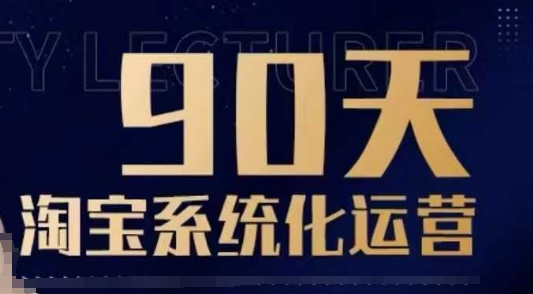 90天淘宝系统化运营,从入门到精通-风淘社