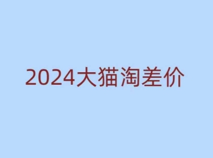 2024版大猫淘差价课程,新手也能学的无货源电商课程-风淘社