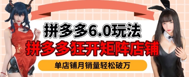 拼多多虚拟商品暴利6.0玩法,轻松实现月入过W-风淘社
