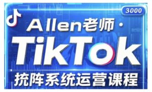 TikTok投流矩阵系统运营课程,全面覆盖TikTok投流的核心技巧与运营策略(更新2025)-风淘社