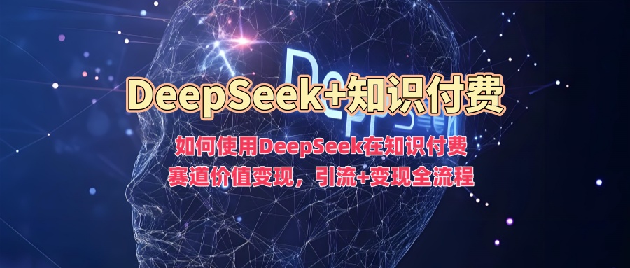 如何使用DeepSeek在知识付费赛道价值变现,引流+变现全流程-风淘社