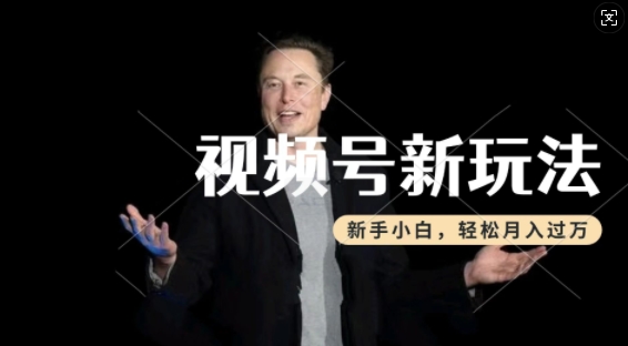 制作热点事件视频,撸视频号分成计划收益,操作简单,新手小白轻松月入过W-风淘社