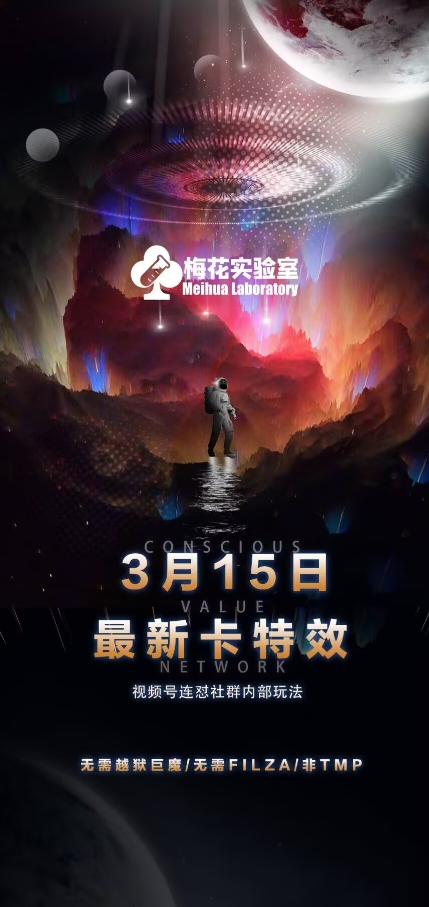 梅花实验室视频号连怼玩法-3月15日最新卡特效技术(无需越狱、巨魔、tmp)-风淘社