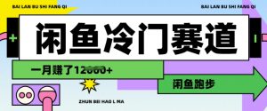 闲鱼冷门赛道，跑步挣钱，有人一个月挣了1.2w-风淘社