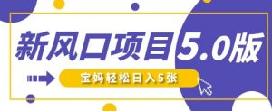 新风口项目5.0版！即梦AI做爆款萌娃说话视频，单日涨粉2W+，新手宝妈轻松日入5张-风淘社