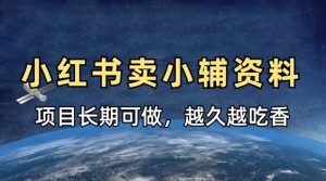 小学教辅资料在小红书这样卖,项目长期稳定收益,越久越吃香-风淘社