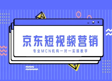京东短视频营销项目,专业MCN机构一对一实操教学-风淘社
