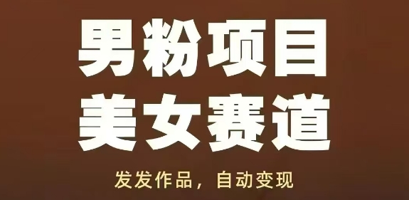 男粉项目美女赛道,发发作品,轻松获流自动变现-风淘社