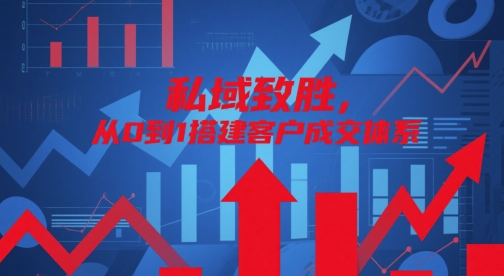 私域致胜,从0到1搭建客户成交体系-风淘社