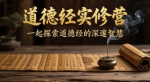 道德经实修营,一起探索道德经的深邃智慧-风淘社