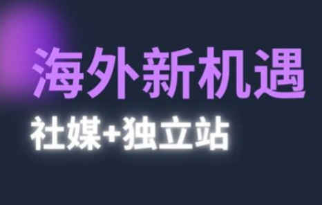 2025出海新机遇(社媒+独立站),海外新机遇,实现独立站的高效运营与出海-风淘社