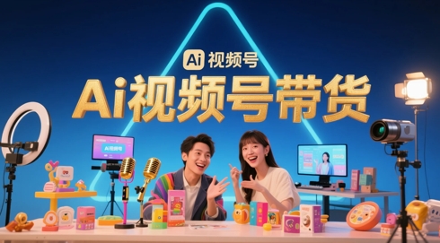 风口已至!AI视频号带货轻松月入过1W,99%的普通人却卡在内容制作门槛-风淘社