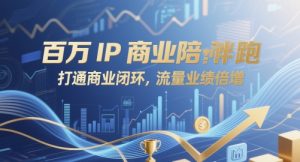 百万IP商业陪跑,打通商业闭环,流量业绩倍增-风淘社