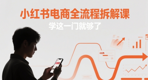 小红书电商全流程拆解课,学这一门就够了-风淘社