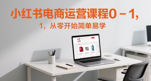 小红书电商运营课程0-1，从零开始简单易学-风淘社