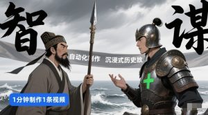扣子工作流一键生成沉浸式历史故事,一天工作量,3分钟搞定-风淘社