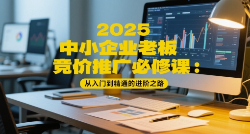 2025中小企业老板竞价推广必修课:从入门到精通的进阶之路-风淘社