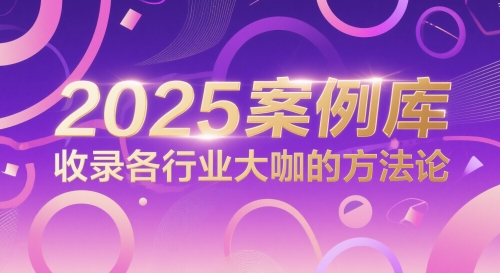 2025案例库，收录各行业大咖的方法论-风淘社