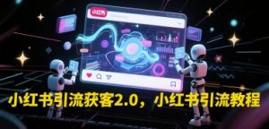 小红书引流获客2.0，小红书引流教程-风淘社