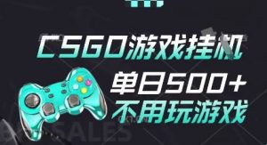 25年CSGO游戏搬砖，全自动挂G，不需要玩游戏，手机操作日入3张(不是汇率搬砖)【揭秘】-风淘社