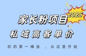 家长粉项目,一个可以长期变现暴利项目,私域高客单价,轻松完成你的人生第一桶金-风淘社