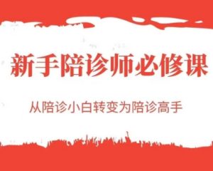 新手陪诊师必修课,从陪诊小白转变为陪诊高手-风淘社
