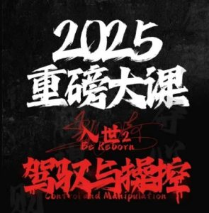 2025重磅大课，入世2，驾驭与控制-风淘社