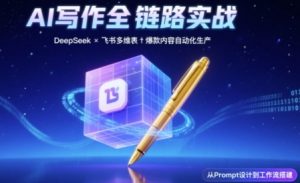 AI写作全链路:DeepSeek结构化Prompt+飞书多维表打造爆款内容体系-风淘社