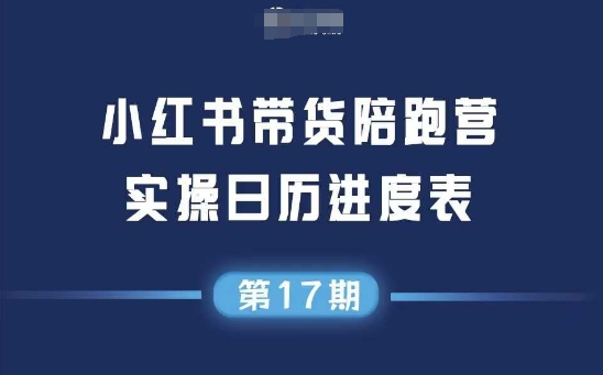 小红书第17期带货陪跑营,不囤货,无不直播,无不投流,通过选品+笔记内容+测品+笔记铺量+矩阵运营打爆款-风淘社