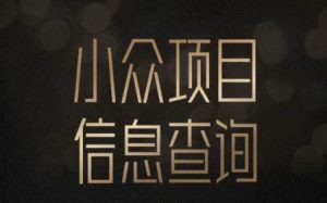 小众蓝海项目情感查询，女粉暴力掘金，轻松日入500+【揭秘】-风淘社
