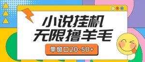最新小说挂G自撸玩法本人实操单窗口20-50+可矩阵放大操作【揭秘】-风淘社