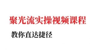 小红书聚光投流实操课程，教你直达捷径-风淘社
