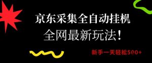 京东采集全自动挂G项目，全网最新玩法新手一天轻松5张【揭秘】-风淘社