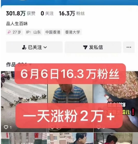 外面卖5000最新抖音搬运涨粉技术，新玩法，一分钟一条，一天涨粉2W，苹果安卓都可用-风淘社