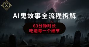 AI鬼故事从0到1全流程拆解，非常详细，全是干货-风淘社