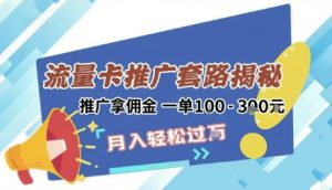 2025年外面卖1500的流量卡项目最新玩法，绿色无门槛对新手非常友好，日入3张+-风淘社