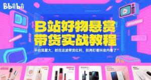 B站好物悬赏带货实战教程，平台流量大，抓住这波带货红利，别再盯着抖音内卷了-风淘社
