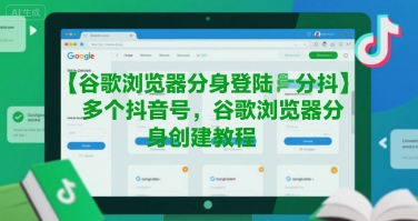 谷歌浏览器分身登陆多个抖音号，谷歌浏览器分身创建教程-风淘社