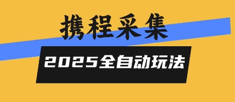 2025携程信息采集全自动玩法,高单价,零人工,全天开干【揭秘】-风淘社