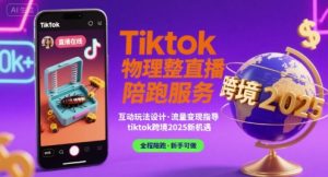 Tiktok物理整蛊直播陪跑服务-tiktok跨境2025-风淘社