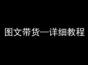 抖音图文带货详细教程,简单易上手,小白都能学会-风淘社