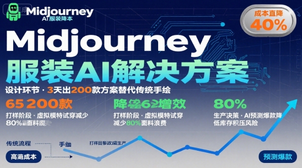AI在服装领域的运用,使用midjourney做服装辅助企业降低成本-风淘社